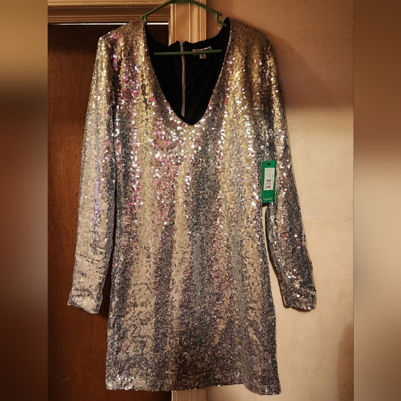 Tipsy Elves Sparkling Red Sequin Dress - Picture 6 of 7